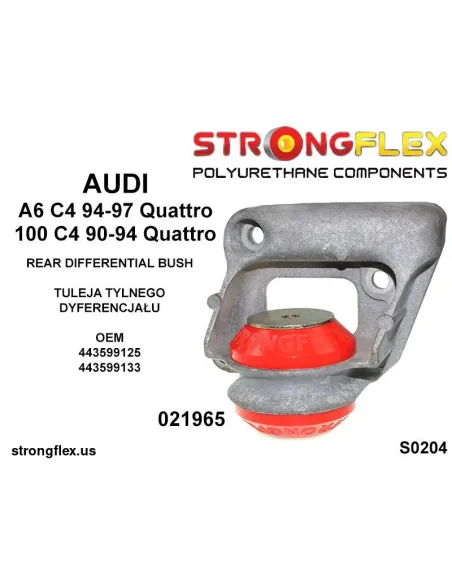 021965B: Rear differential - rear bush 55mm
