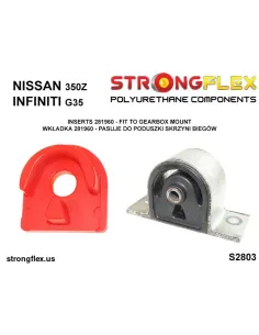 281960A: Gearbox mount inserts SPORT 2