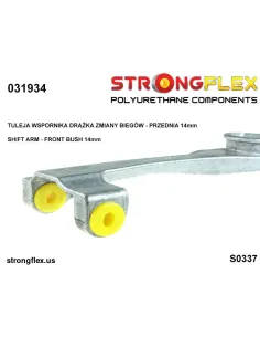 031934A: Shift arm - front bush (oval) 14mm SPORT 2