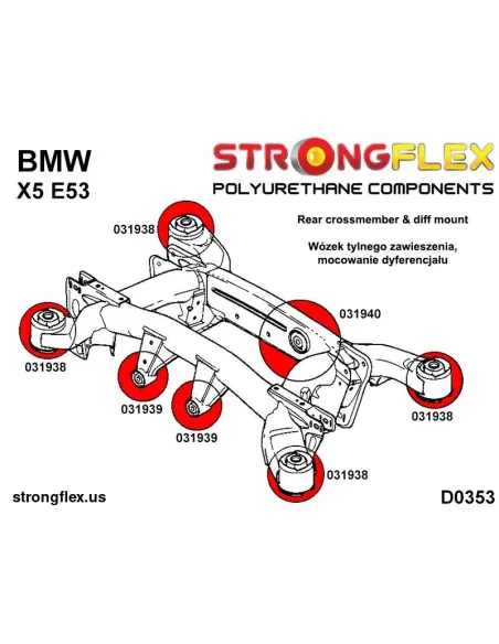 031938B: Rear subframe bush