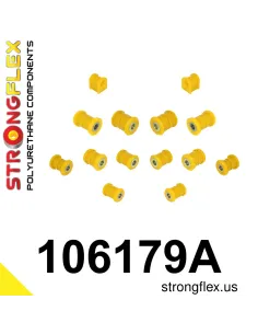 106179A: Rear suspension bush kit SPORT