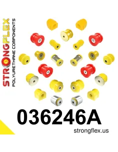 036246A: Full suspension polyurethane bush kit SPORT
