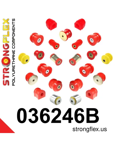 036246B: Full suspension polyurethane bush kit