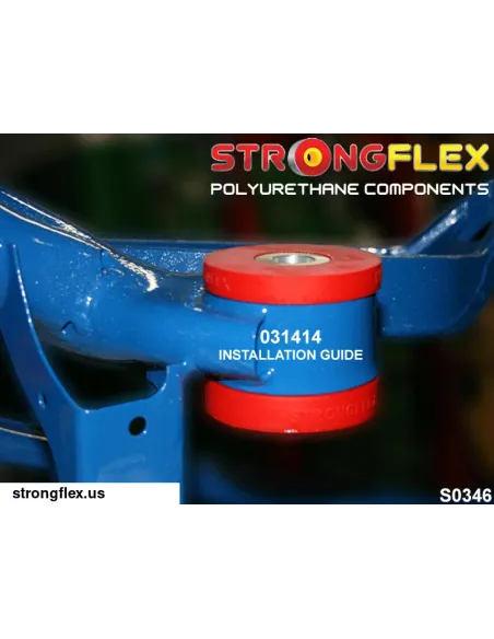 036246B: Full suspension polyurethane bush kit