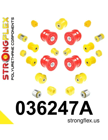 036247A: Full suspension polyurethane bush kit SPORT