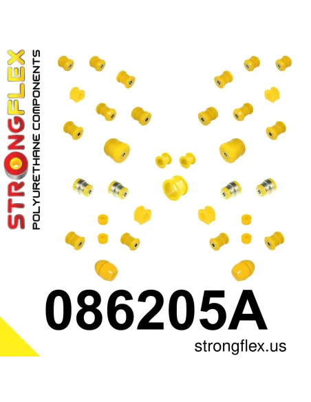 086205A: Full suspension bush kit SPORT