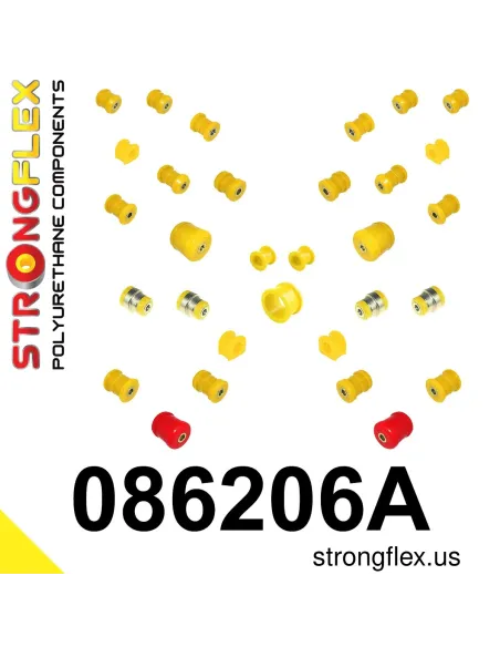 086206A: Full suspension bush kit SPORT