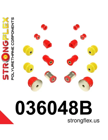 036048B: Rear suspension bush kit