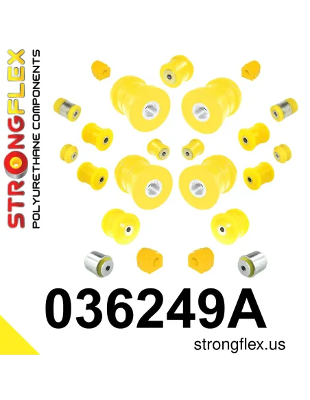 036249A: Full suspension polyurethane bush kit SPORT
