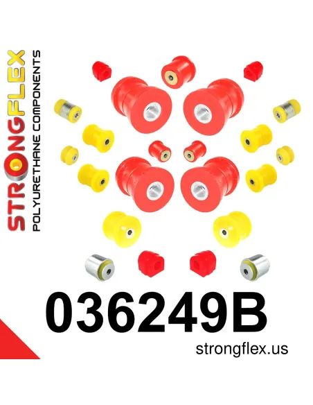 036249B: Full suspension polyurethane bush kit