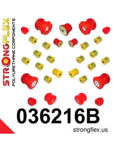 036216B: Full suspension polyurethane bush kit