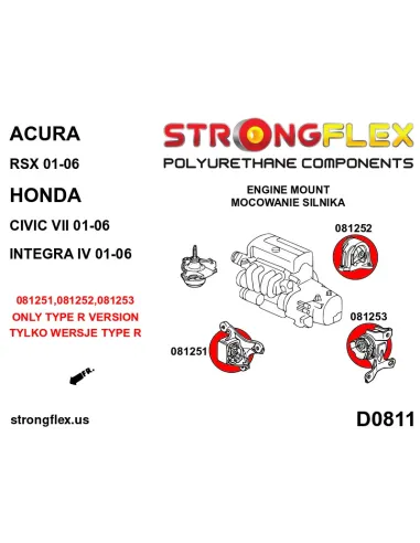 081253A: Gearbox insert mount SPORT