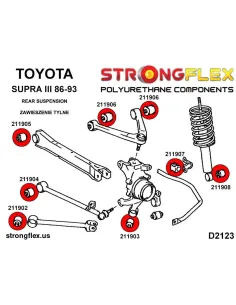 211903A: Rear trailing arm – rear bush SPORT 2