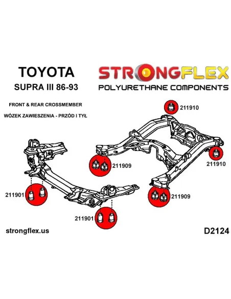 211909B: Rear subframe - front bush
