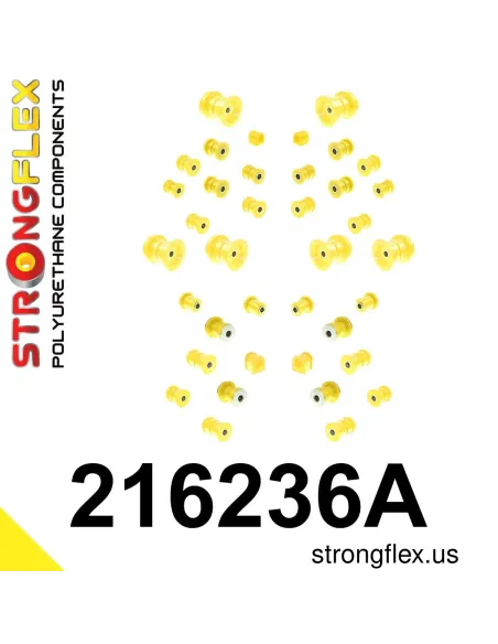 216236A: Full suspension bush kit SPORT
