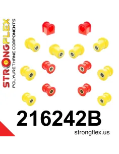 216242B: Rear suspension bush kit