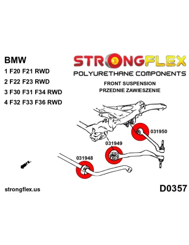 031949B: Front suspension - front bush