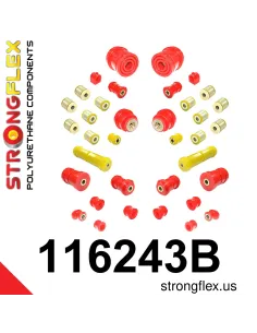 116243B: Full suspension bush kit