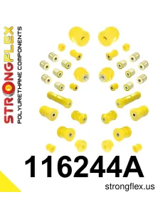116244A: Full suspension bush kit SPORT