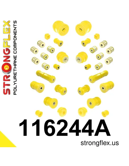 116244A: Full suspension bush kit SPORT