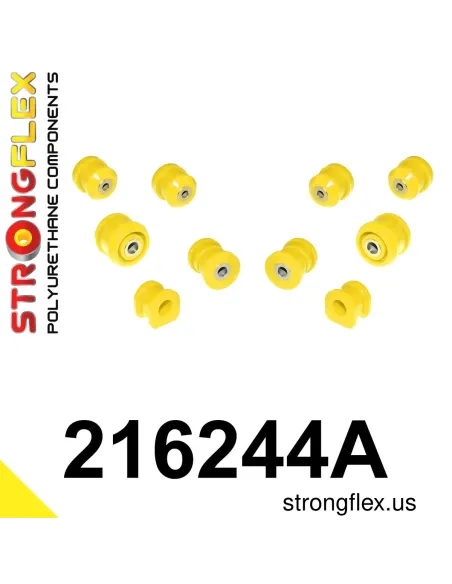 216244A: Front suspension bush kit SPORT