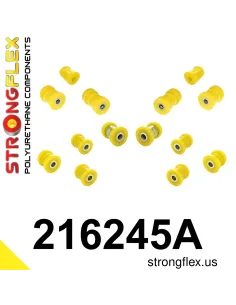 216245A: Rear suspension bush kit SPORT