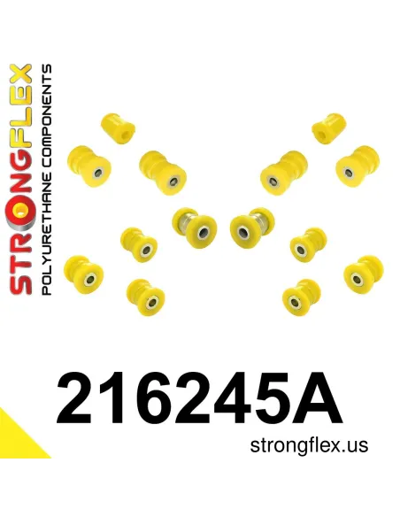 216245A: Rear suspension bush kit SPORT