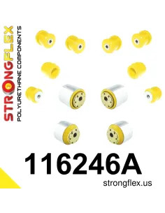 116246A: Front suspension bush kit SPORT