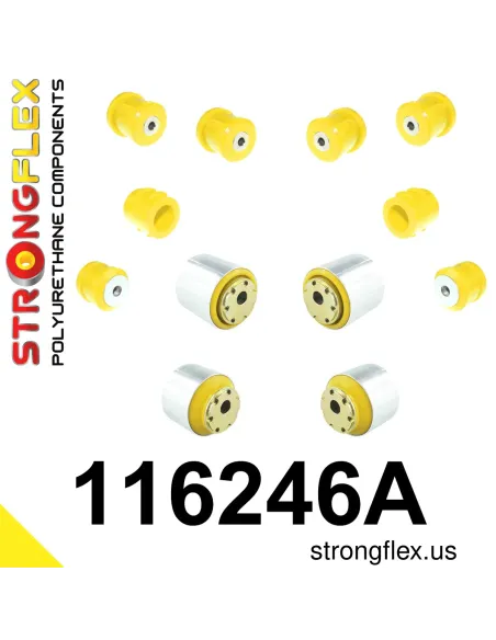 116246A: Front suspension bush kit SPORT
