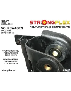 221076A: Front wishbone rear bush SPORT 2
