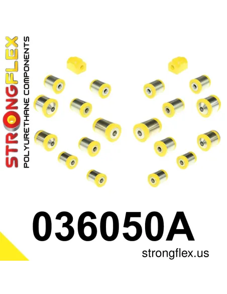 036050A: Rear suspension bush kit SPORT
