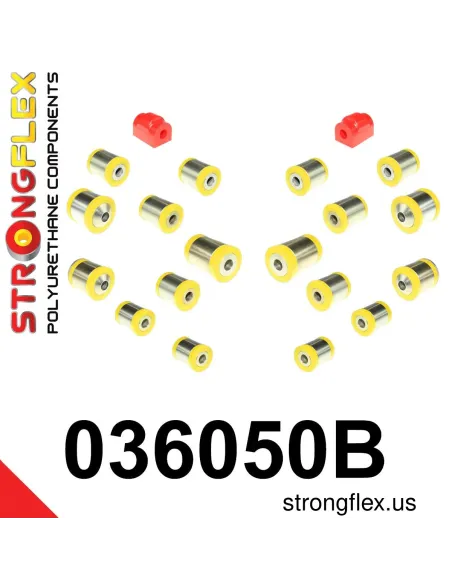 036050B: Rear suspension bush kit