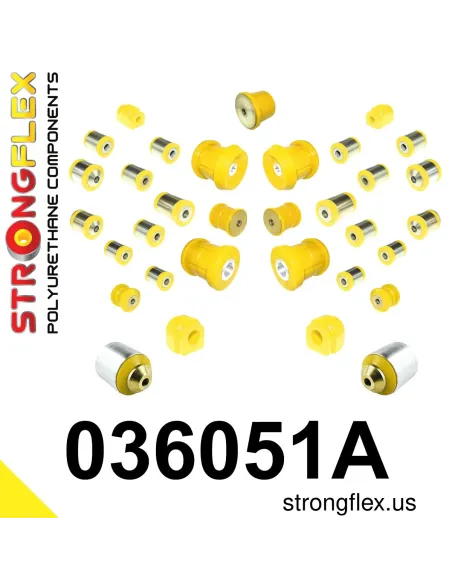 036051A: Full suspension bush kit SPORT