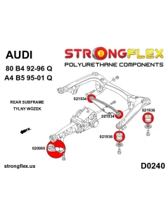 021936A: Rear subframe bush SPORT 2