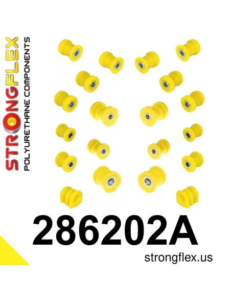 286202A: Rear suspension bush kit SPORT