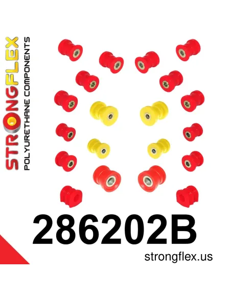 286202B: Rear suspension bush kit