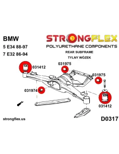 031974B: Rear differential - front bush 2