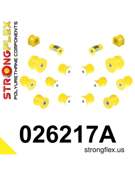 026217A: Rear suspension bush kit SPORT
