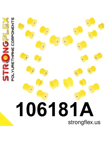 106181A: Full suspension bush kit SPORT
