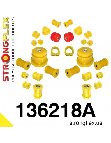 136218A: Full suspension bush kit SPORT