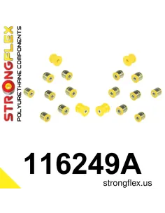 116249A: Rear suspension bush kit SPORT