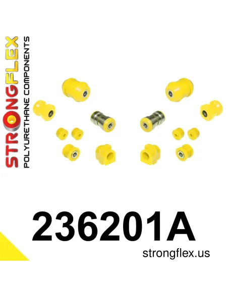 236201A: Front suspension bush kit SPORT