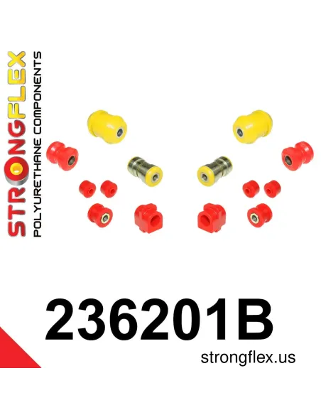 236201B: Front suspension bush kit