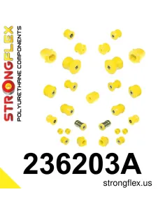236203A: Full suspension bush kit SPORT
