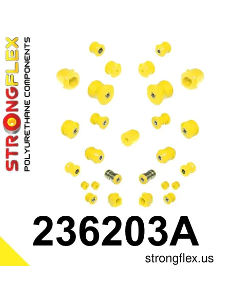 236203A: Full suspension bush kit SPORT