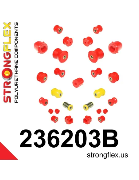 236203B: Full suspension bush kit