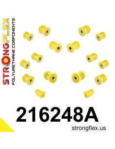 216248A: Rear suspension bush kit SPORT