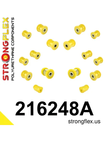 216248A: Rear suspension bush kit SPORT
