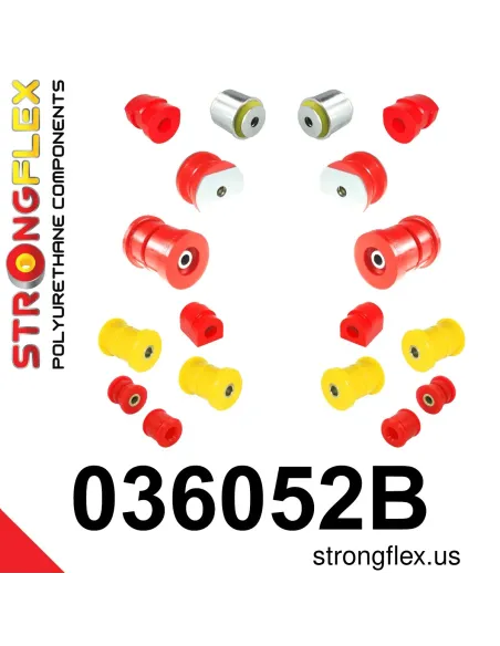 036052B: Full suspension polyurethane bush kit