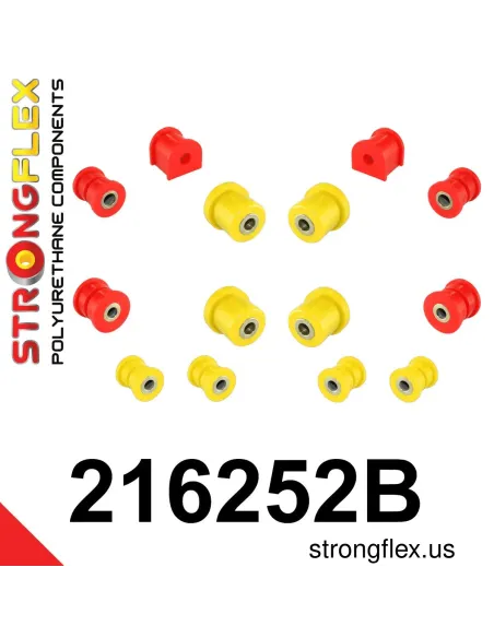 216252B: Rear suspension bush kit
